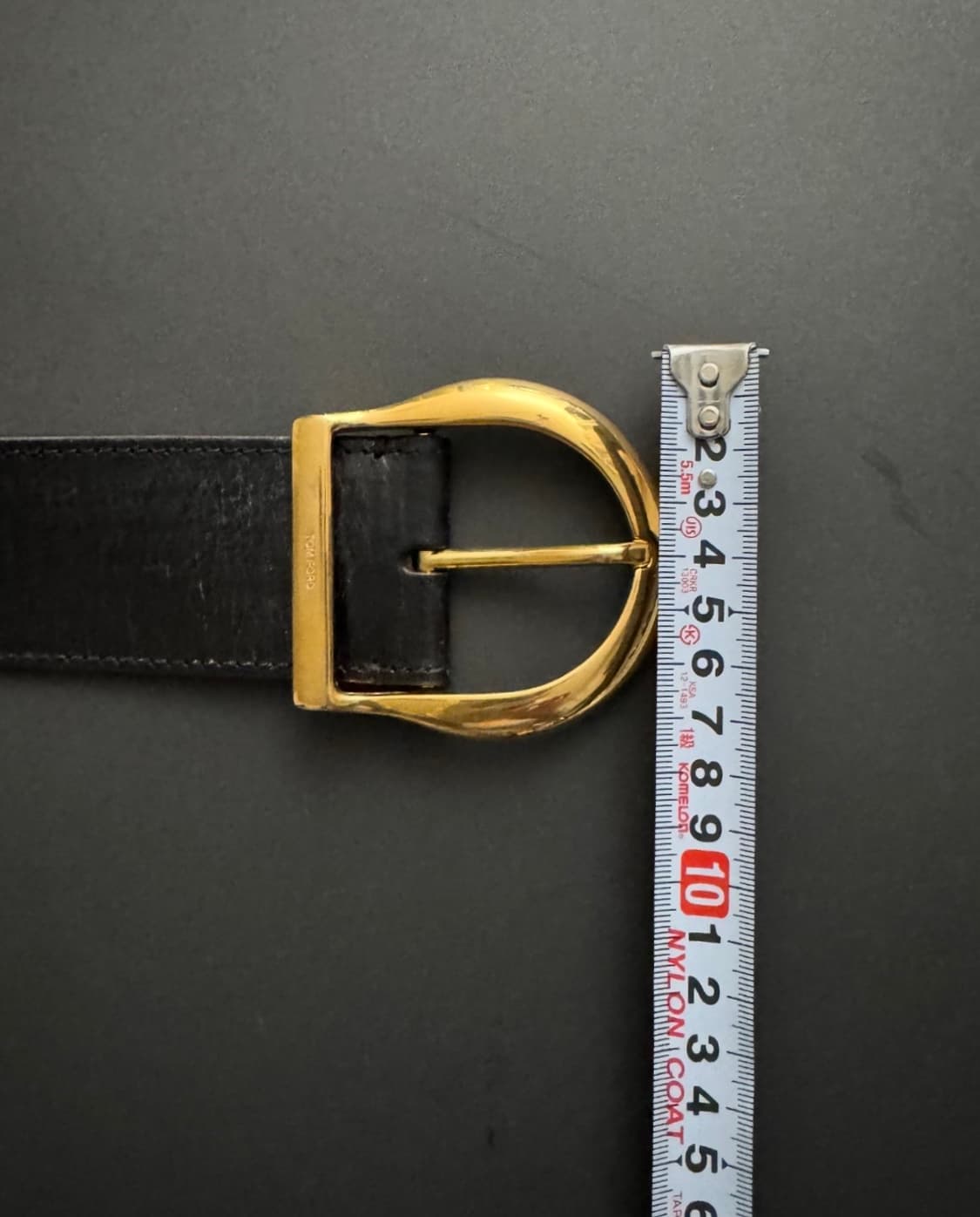 Tom Ford Oval Buckle Belt    상품이미지2