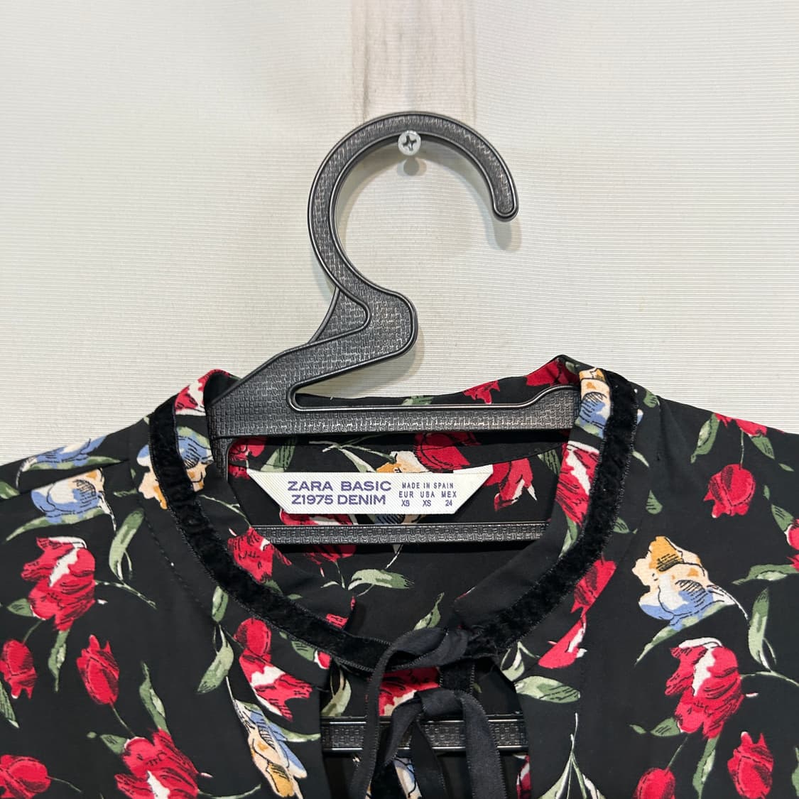 자라 플로럴 블라우스 셔츠 55 상품이미지2