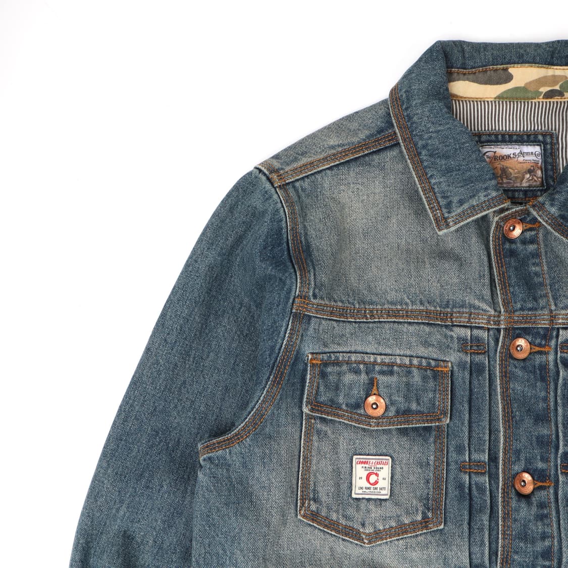 Crooks&castles 크룩스앤캐슬 type2 트러커 데님자켓 상품이미지2