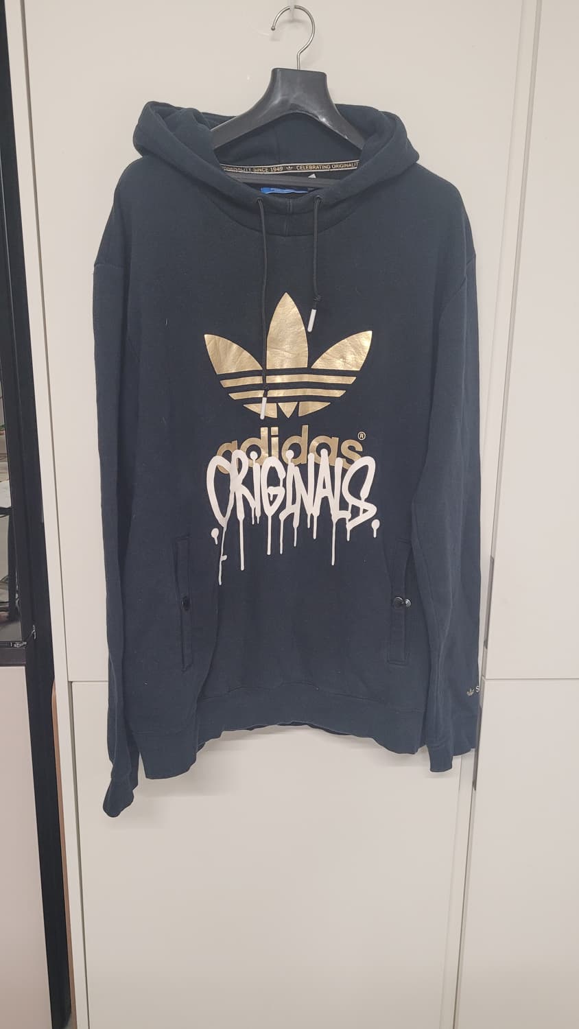 아디다스  오리지날   안쪽 후리스  후드티-XL사이즈 상품이미지2
