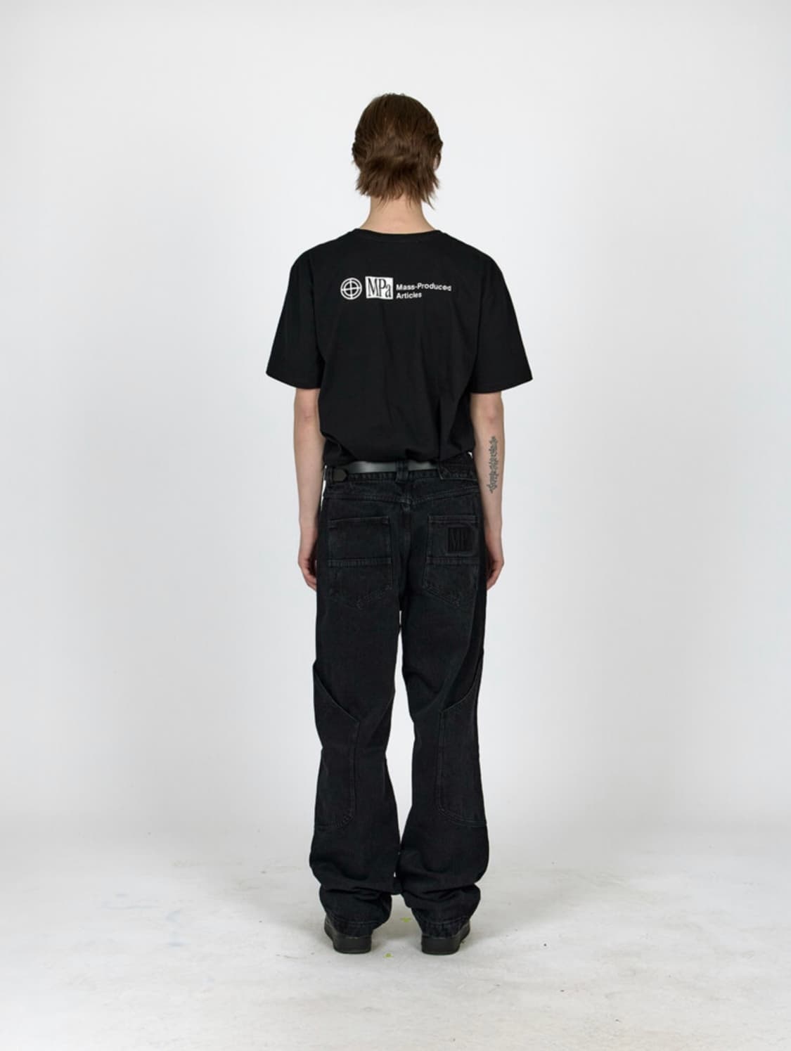 CALF POCKET PANTS (BLACK) 상품이미지3