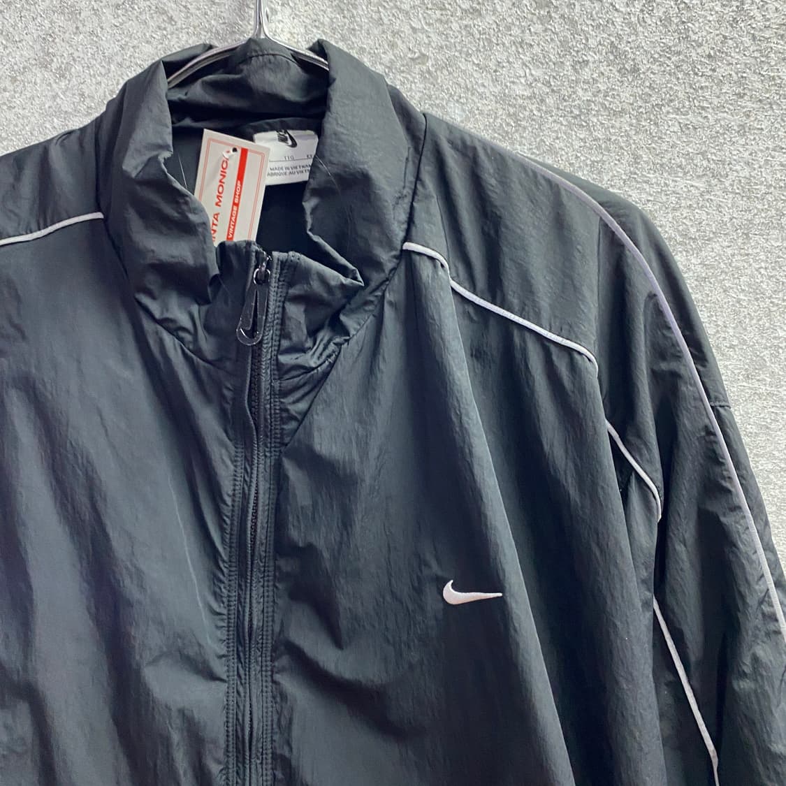 나이키 NSW 솔로스우시 우븐 트랙 자켓 블랙 B4378  상품이미지3