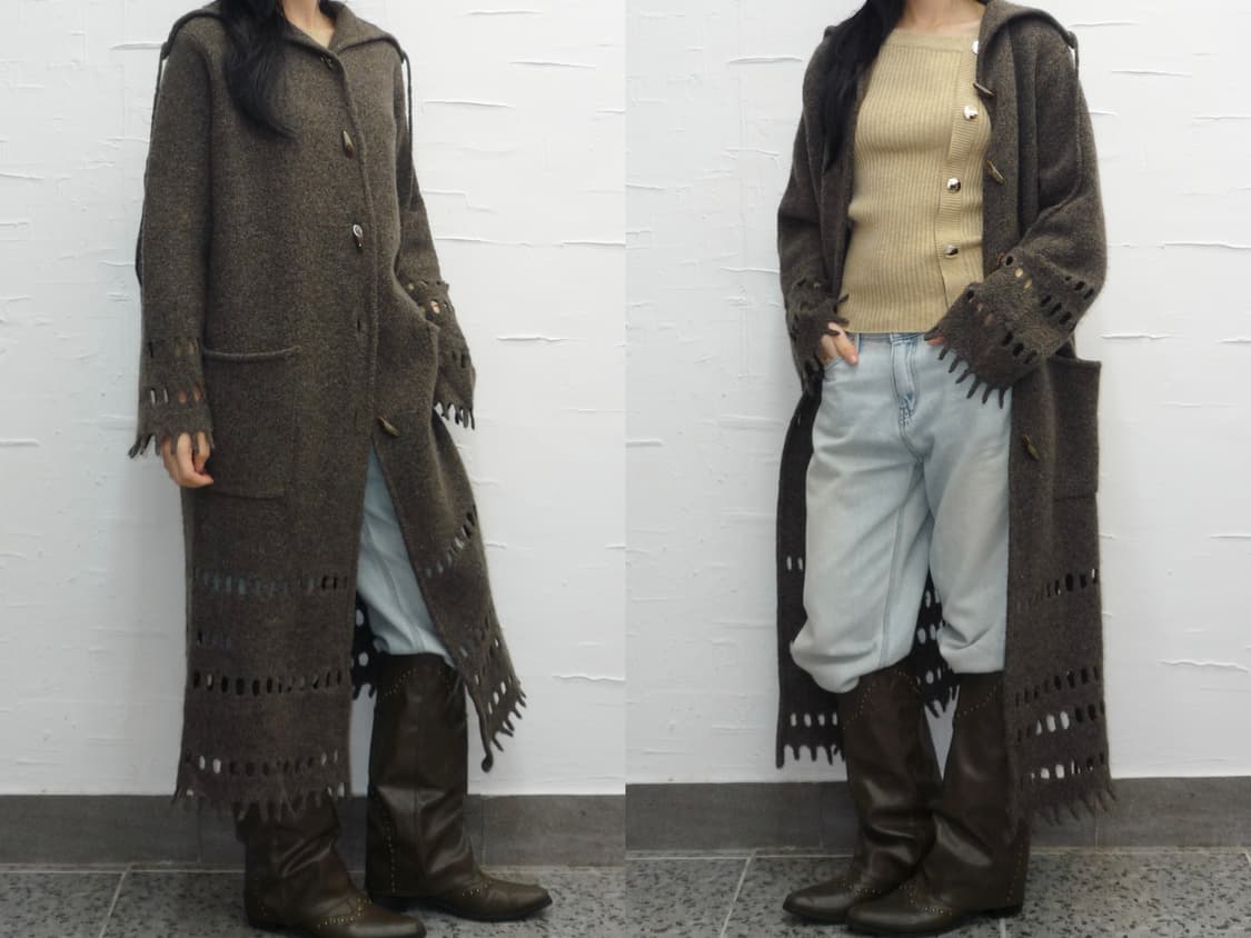 bronze vintage coat 상품이미지1