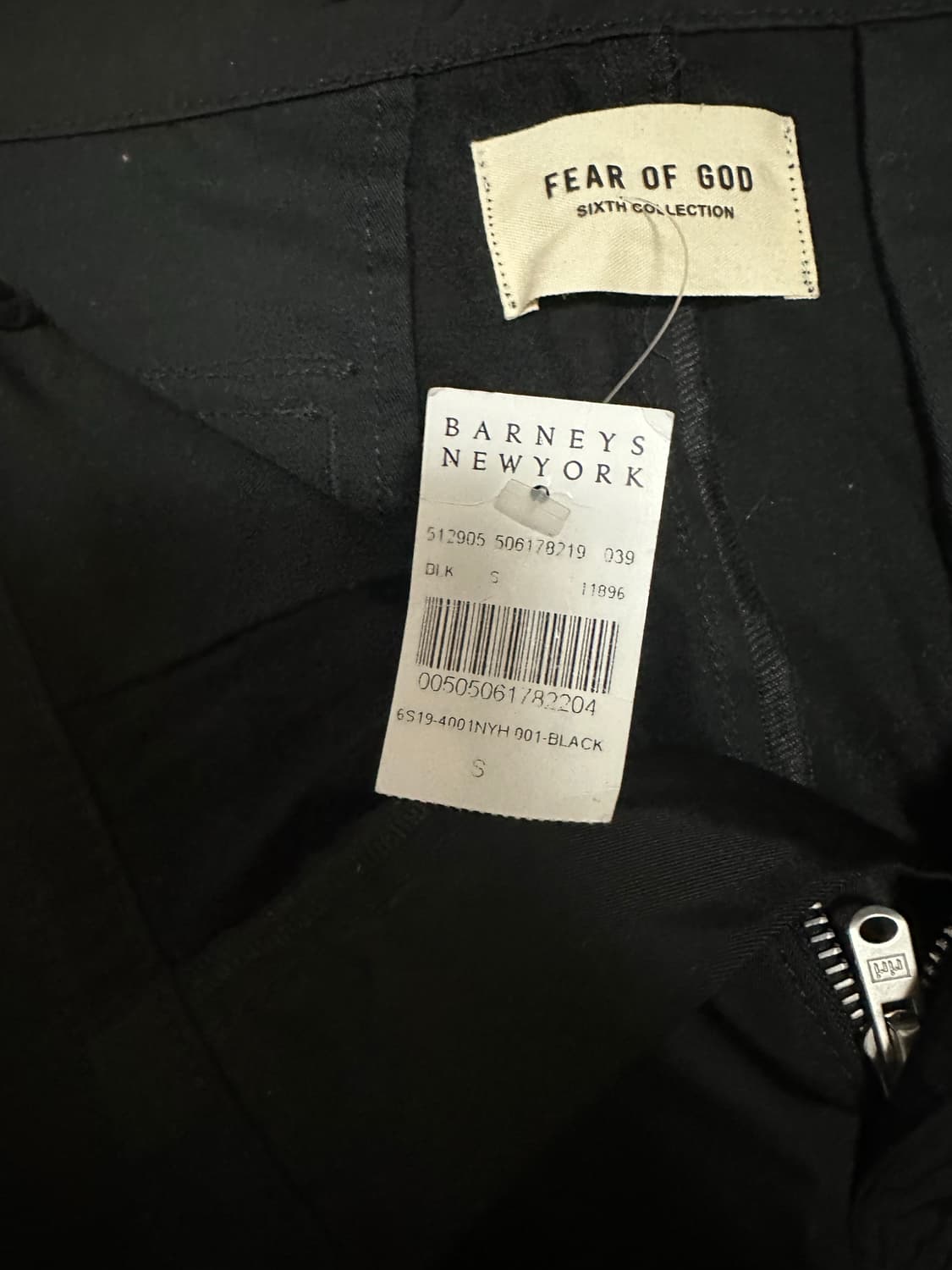 [새상품]제리로렌조 피어오브갓 6th 컬렉션 사이드버튼 팬츠 (S) 상품이미지4