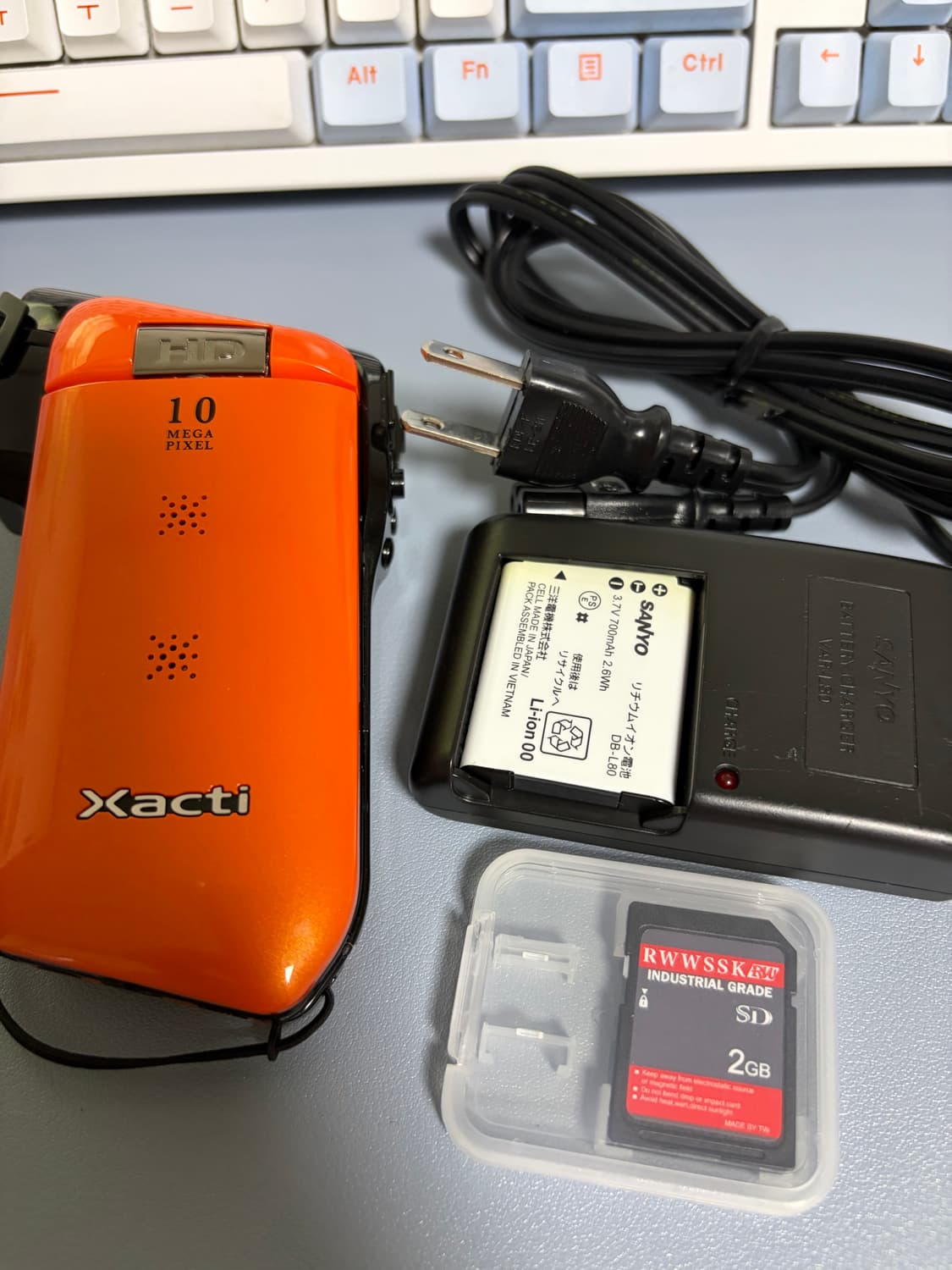 산요 작티 cg11 오렌지🍊작례O, 빈티지디카 디지털카메라 상품이미지1