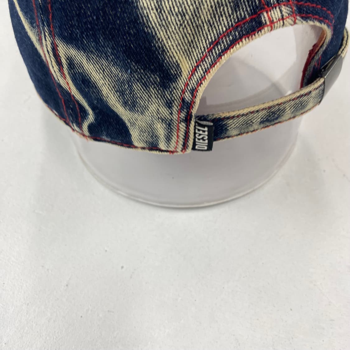 디젤 세이몬 디스트레스드 데님 베이스볼 캡 상품이미지4