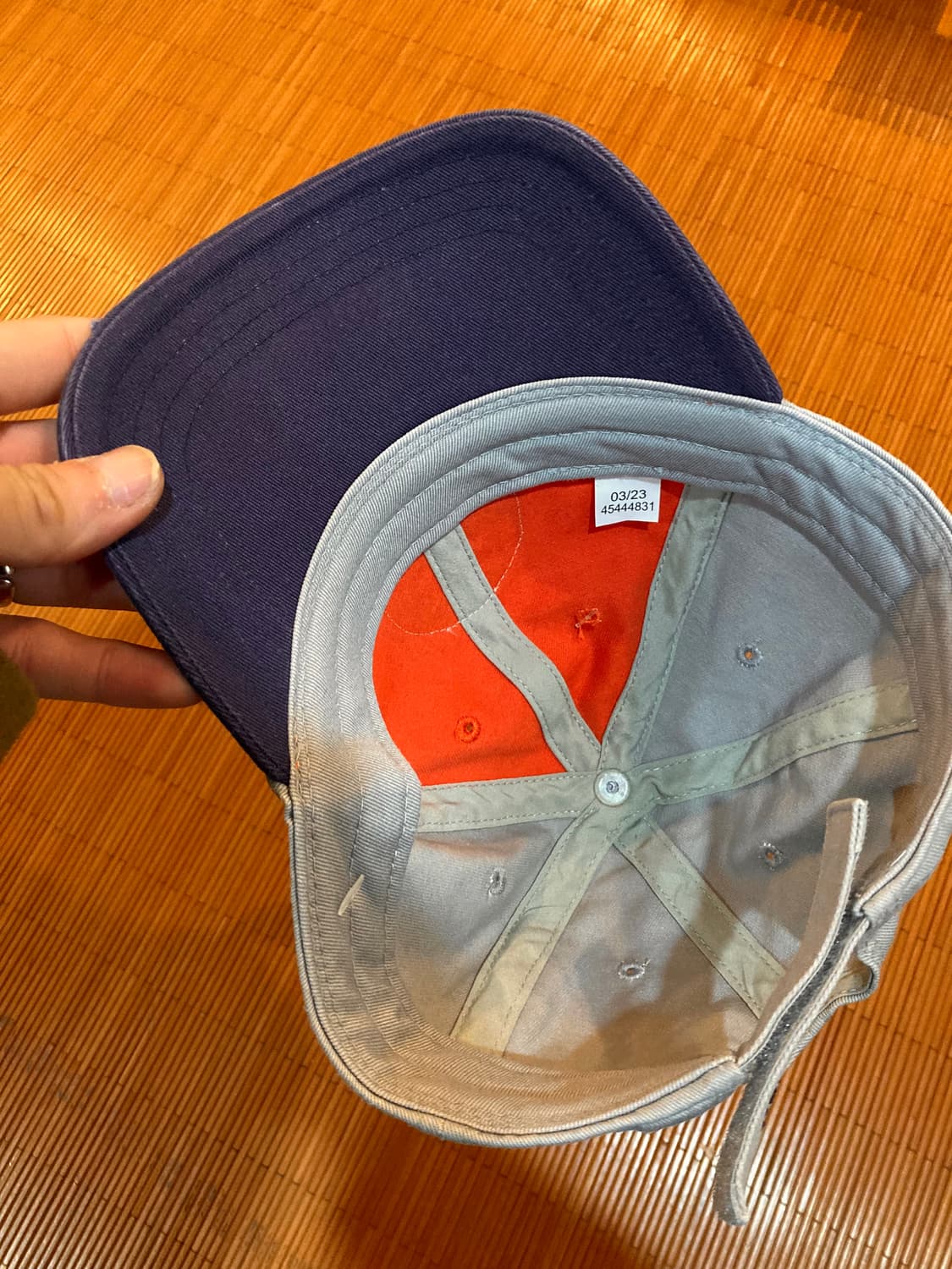 90‘s 엘엘빈 배색 6패널 캡 상품이미지2