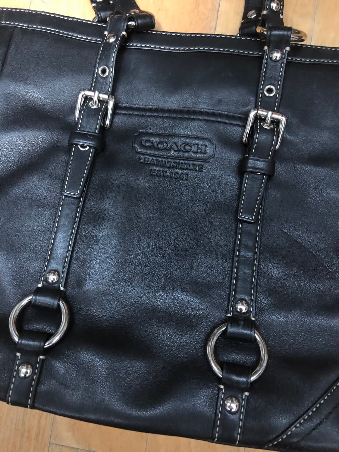 코치 갤러리 런치 토트 핸드백 가방 👝 상품이미지3