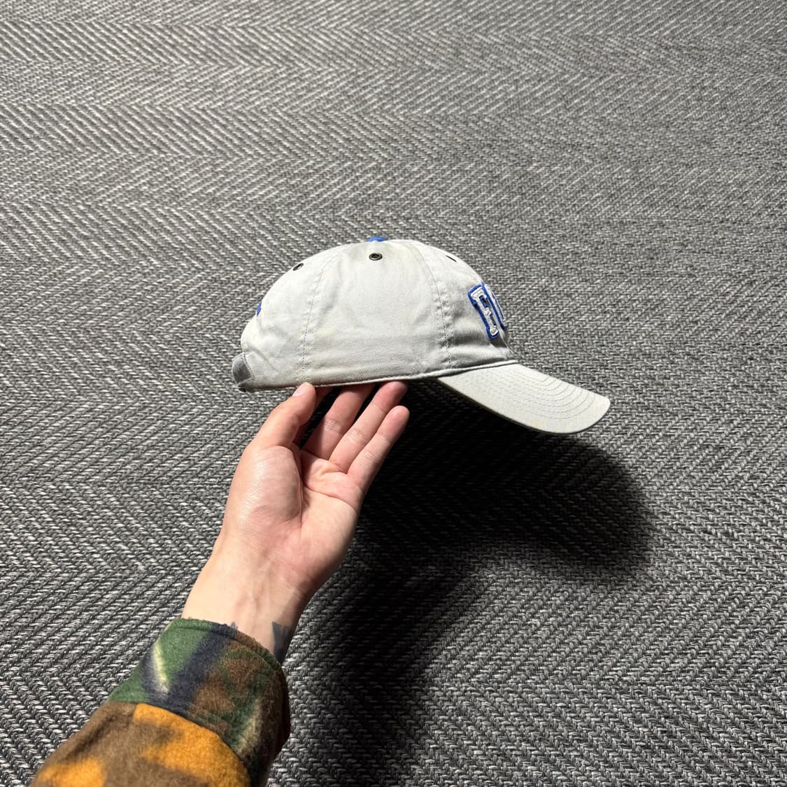 선인 모터스 Ford 포드 스펠아웃 자수 볼캡 모자 OS 상품이미지2