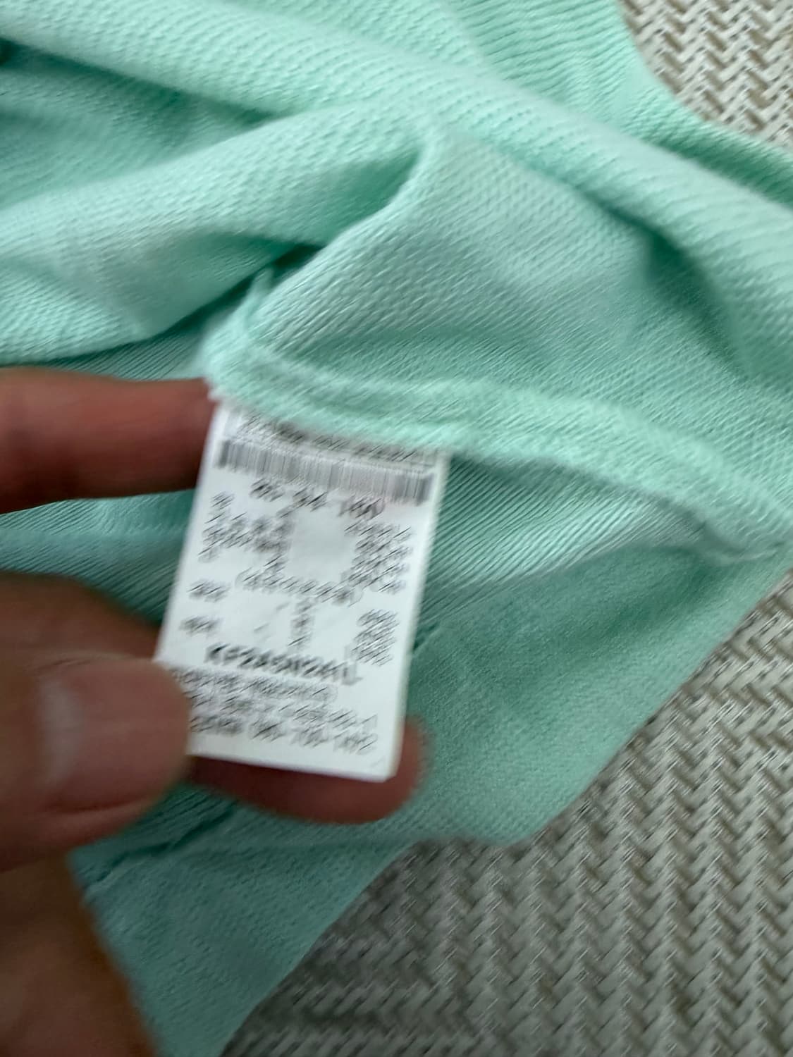 정품) 구호 여성 루즈핏 지퍼 니트  상품이미지6