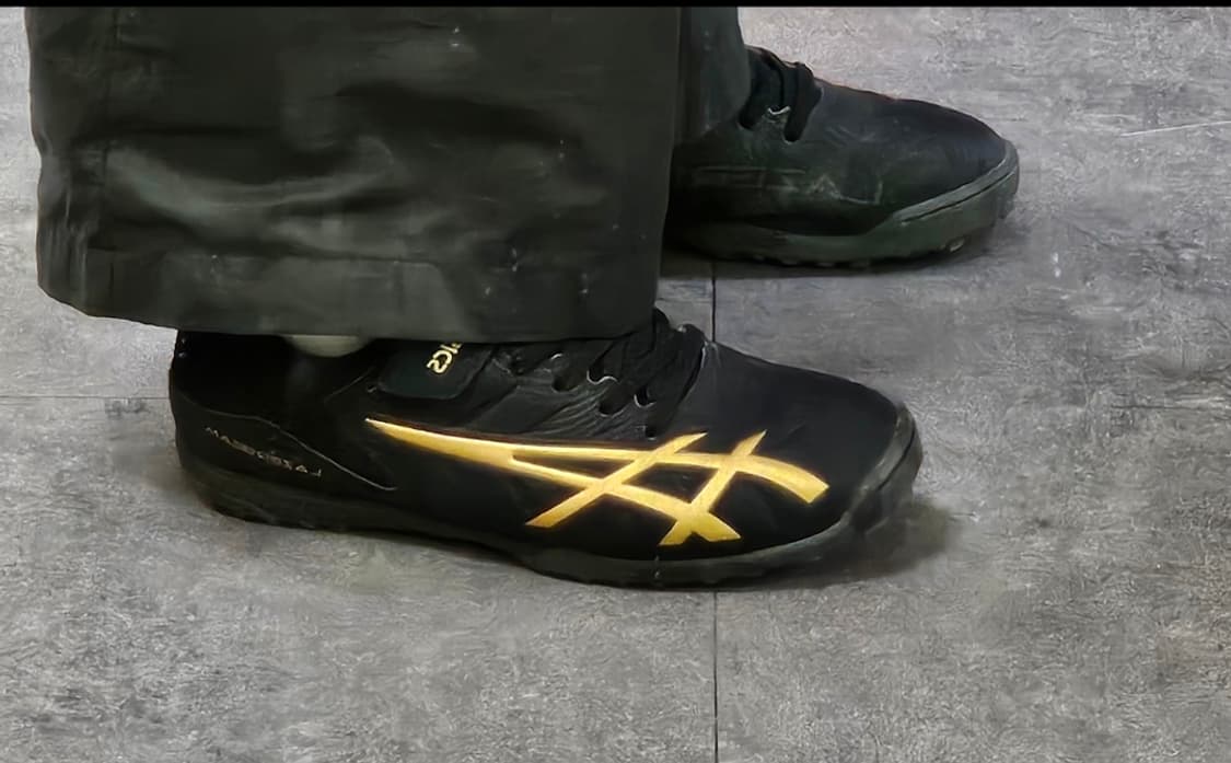 아식스 운동화230/검골/골드 상품이미지3