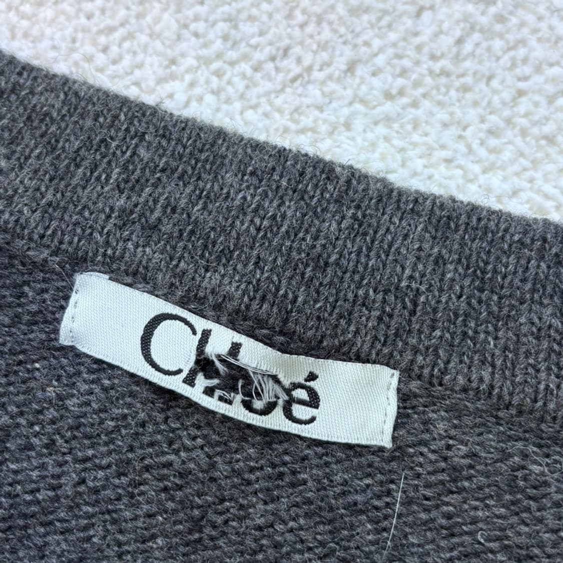 실측확인 빈티지 반팔 스웨터 0310E 상품이미지3