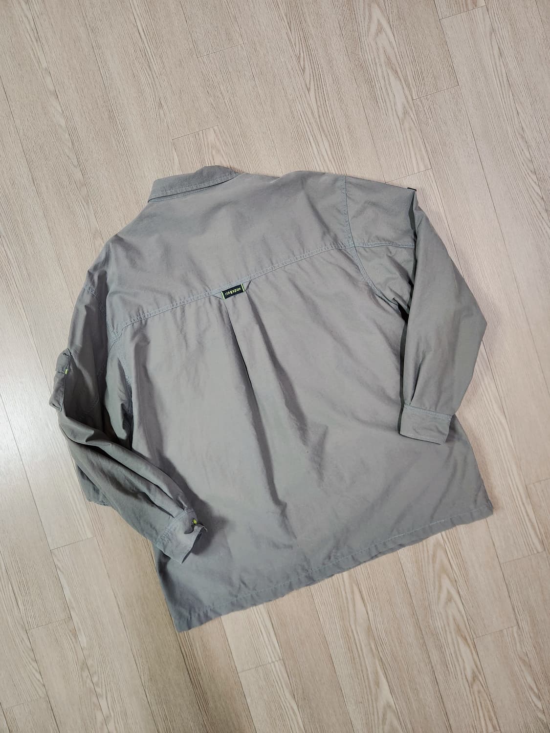 AINGSPUN 카키 그레이 사파리 재킷 상품이미지6