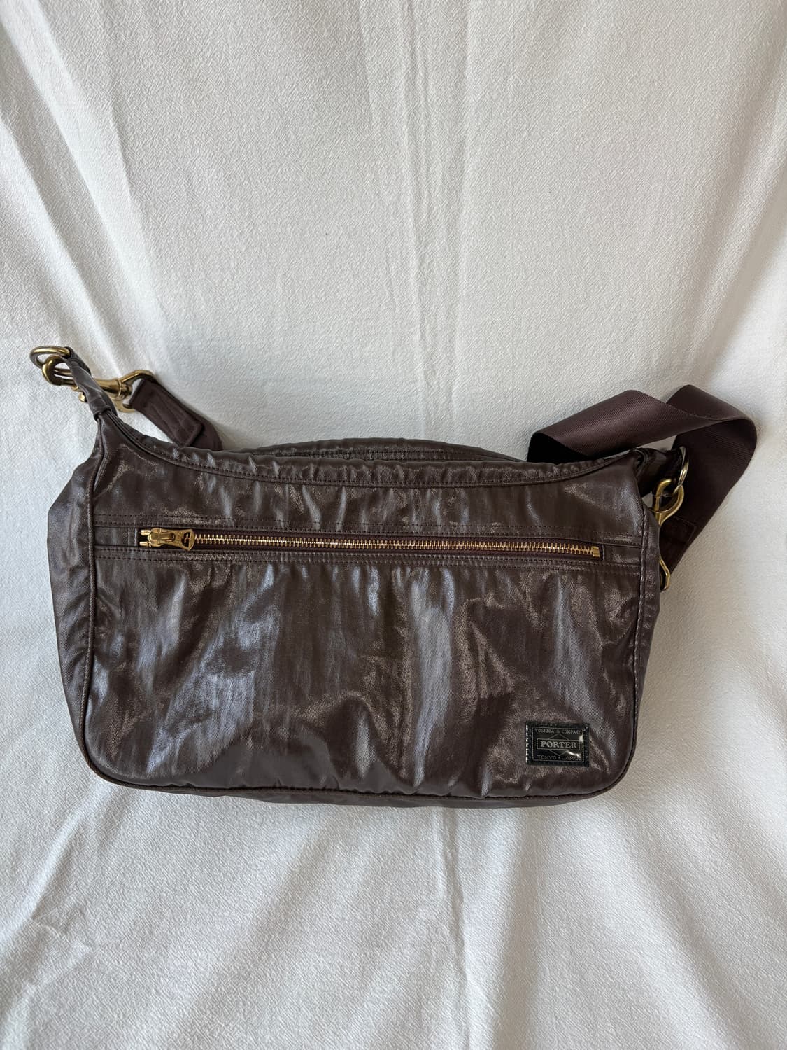 Porter shine shoulder bag (brown)  상품이미지2
