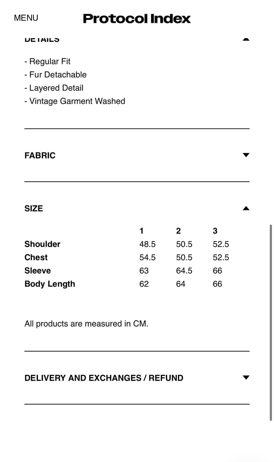 Protocol Index 레이어드 폴로 셔츠 그레이 1사이즈 상품이미지3