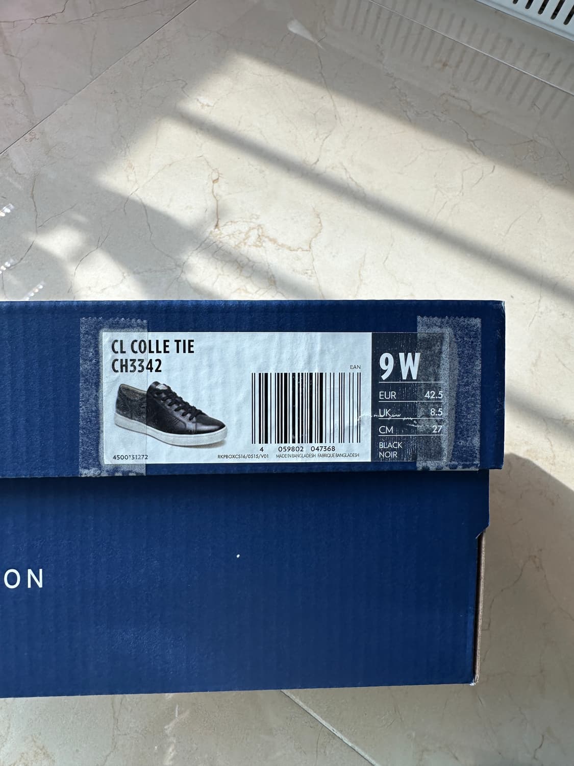 라코스테 화이트 스니커즈/ 락포트 블랙 스니커스 일괄 (270) 상품이미지10