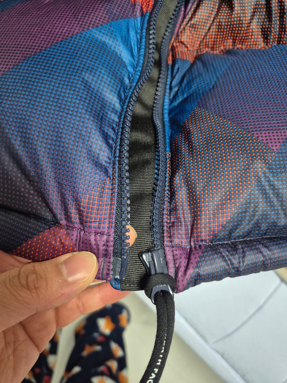 노스페이스 패턴 베스트  상품이미지6