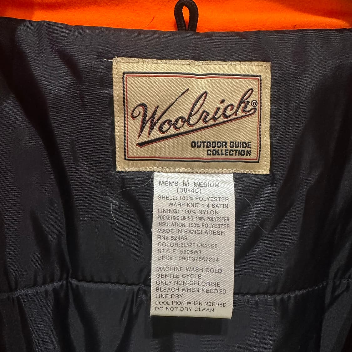 울리치 오렌지 필드파카 상품이미지8