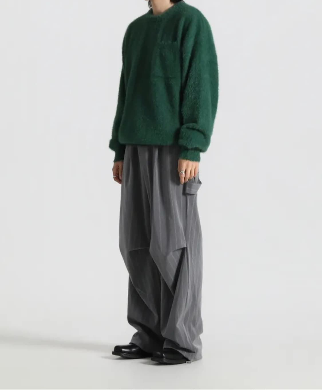 스트라이프 카펜더 팬츠 상품이미지3