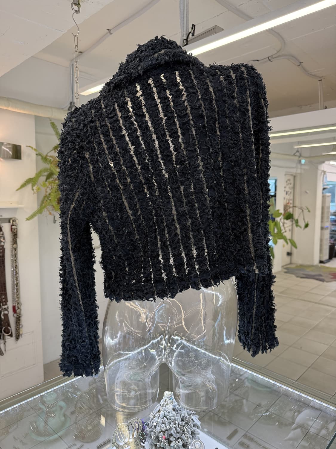 knit fur cardigan 상품이미지3