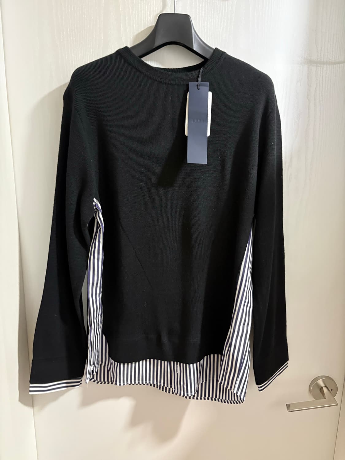 급급처) 준지 레이어드 셔츠 니트 상품이미지1