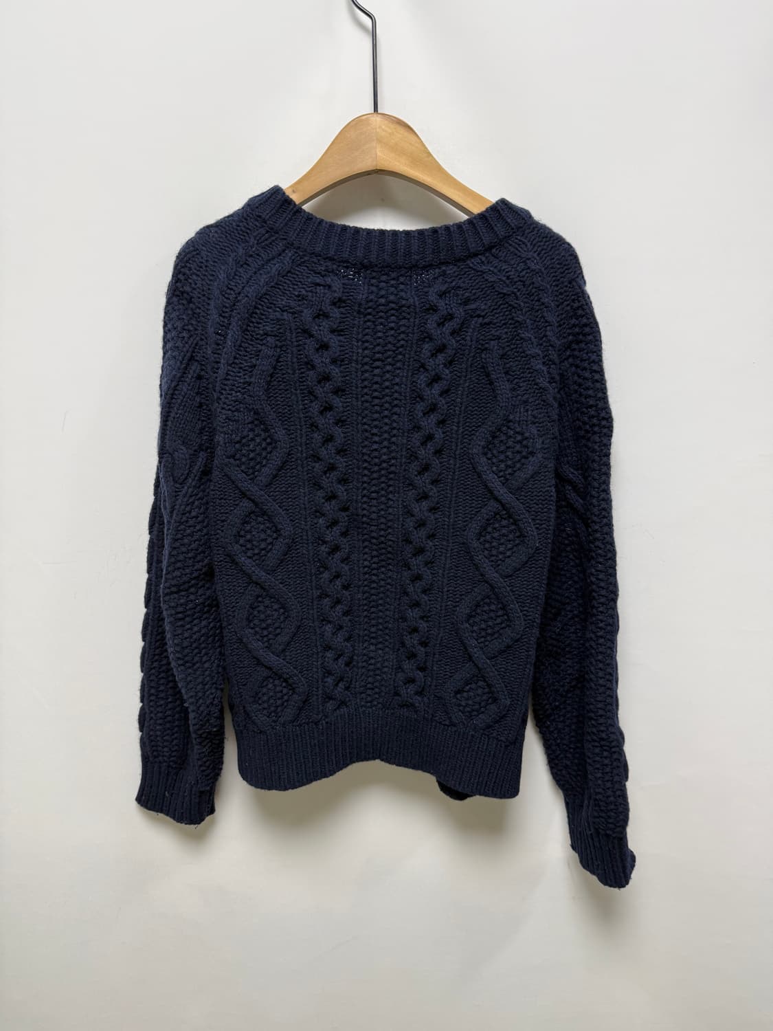 마리떼 케이블 니트 가디건 상품이미지2