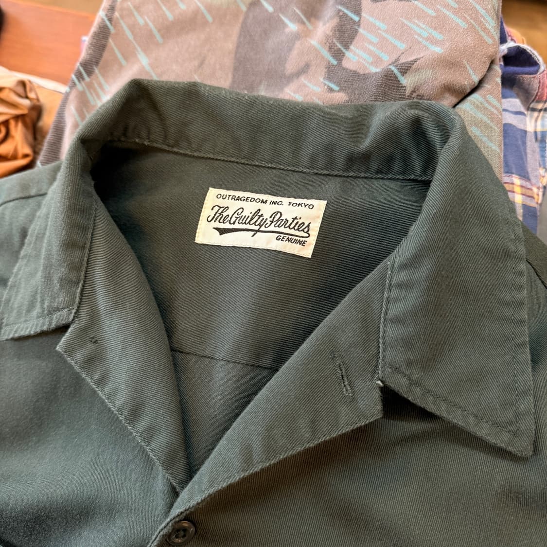 24SS 와코마리아 X 디키즈 워크셔츠 XL 상품이미지4