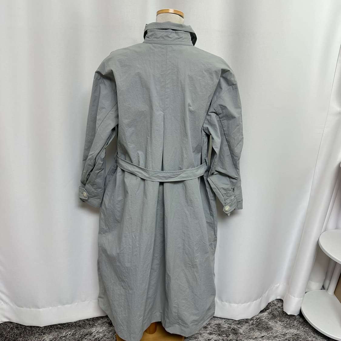  시슬리 여자 허리끈 춘추 롱자켓 코트 42  상품이미지5