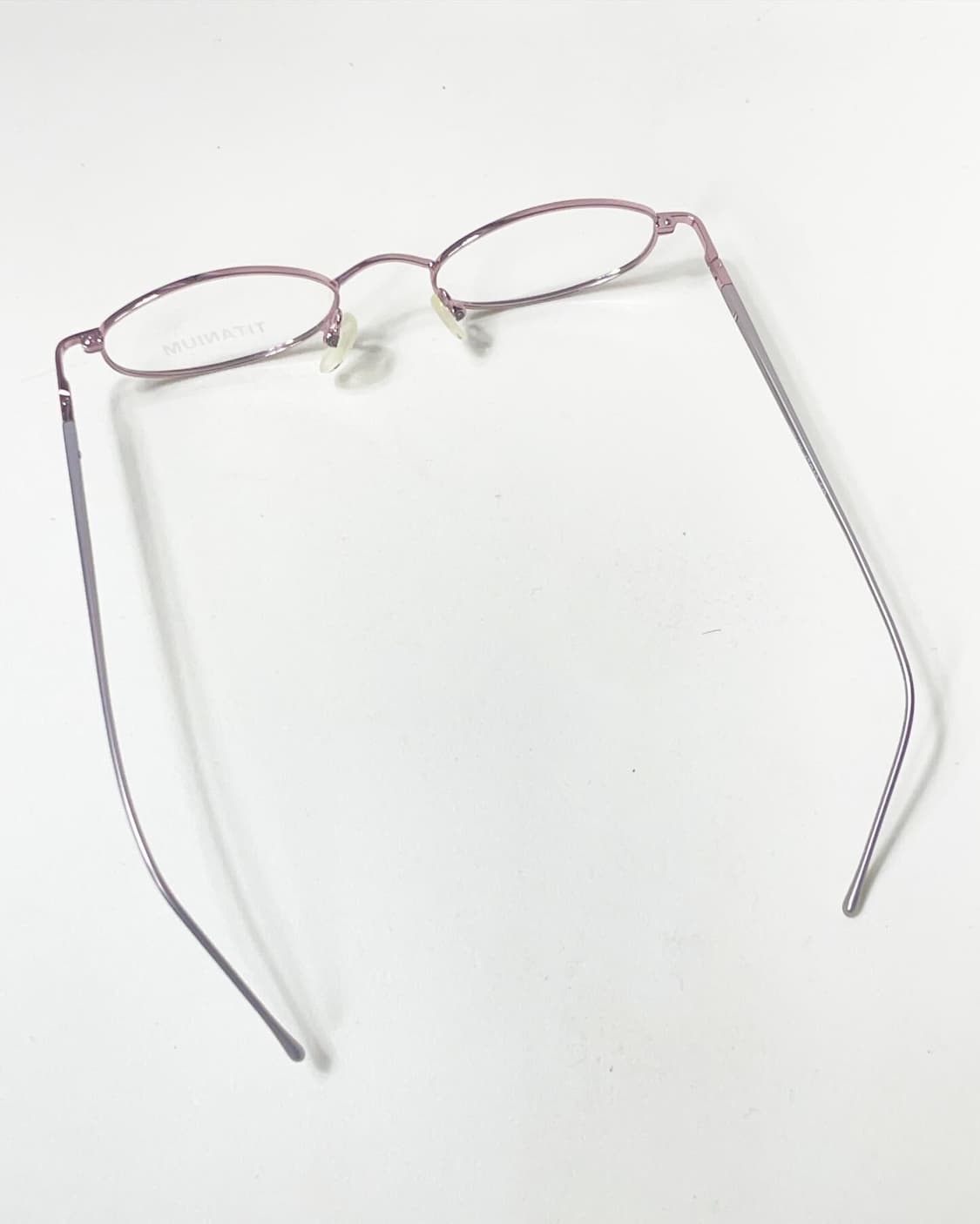90s Titanium Optical 슬림스퀘어 안경 상품이미지6