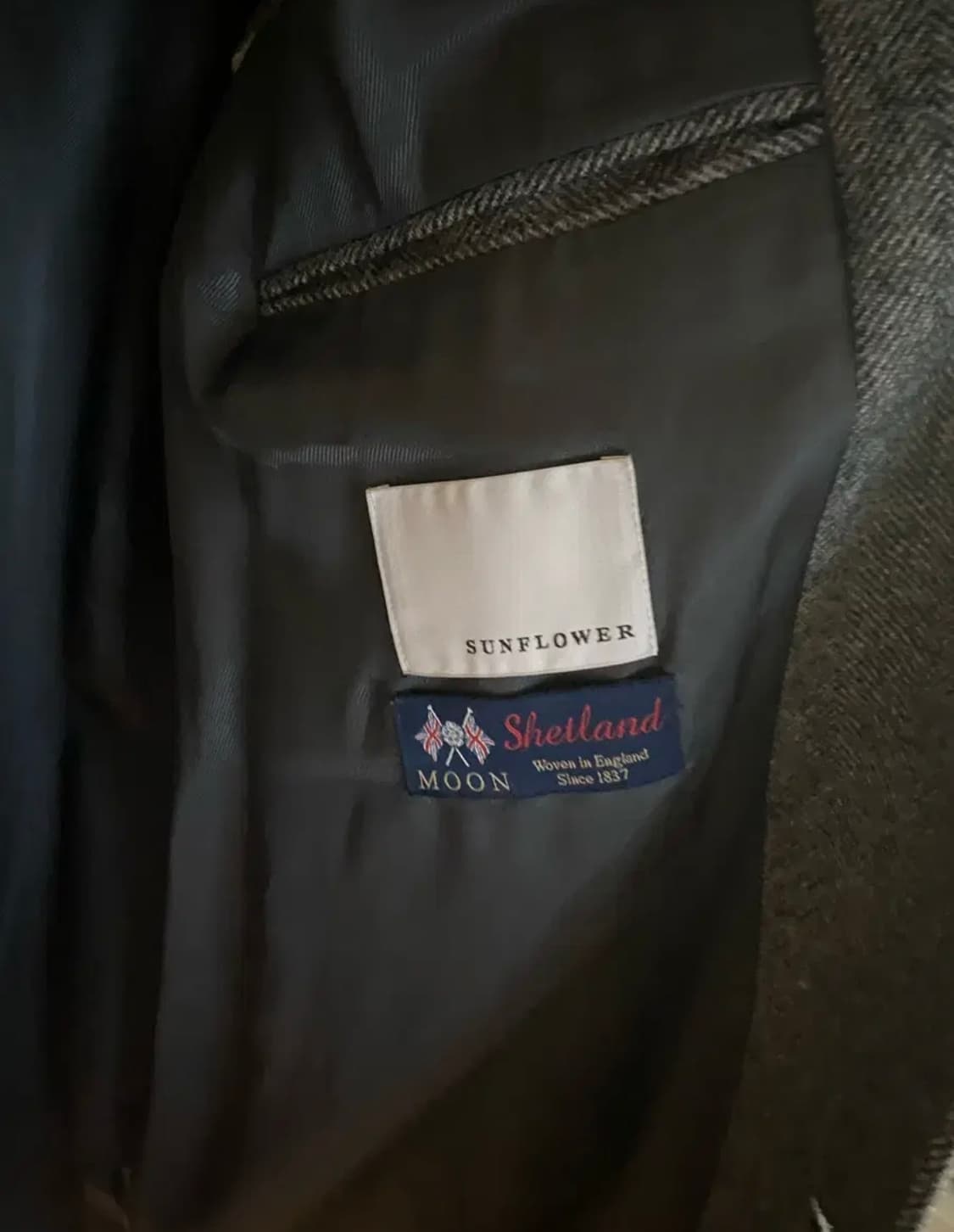 Sunflower 선플라워 해링본 울 코트 상품이미지4