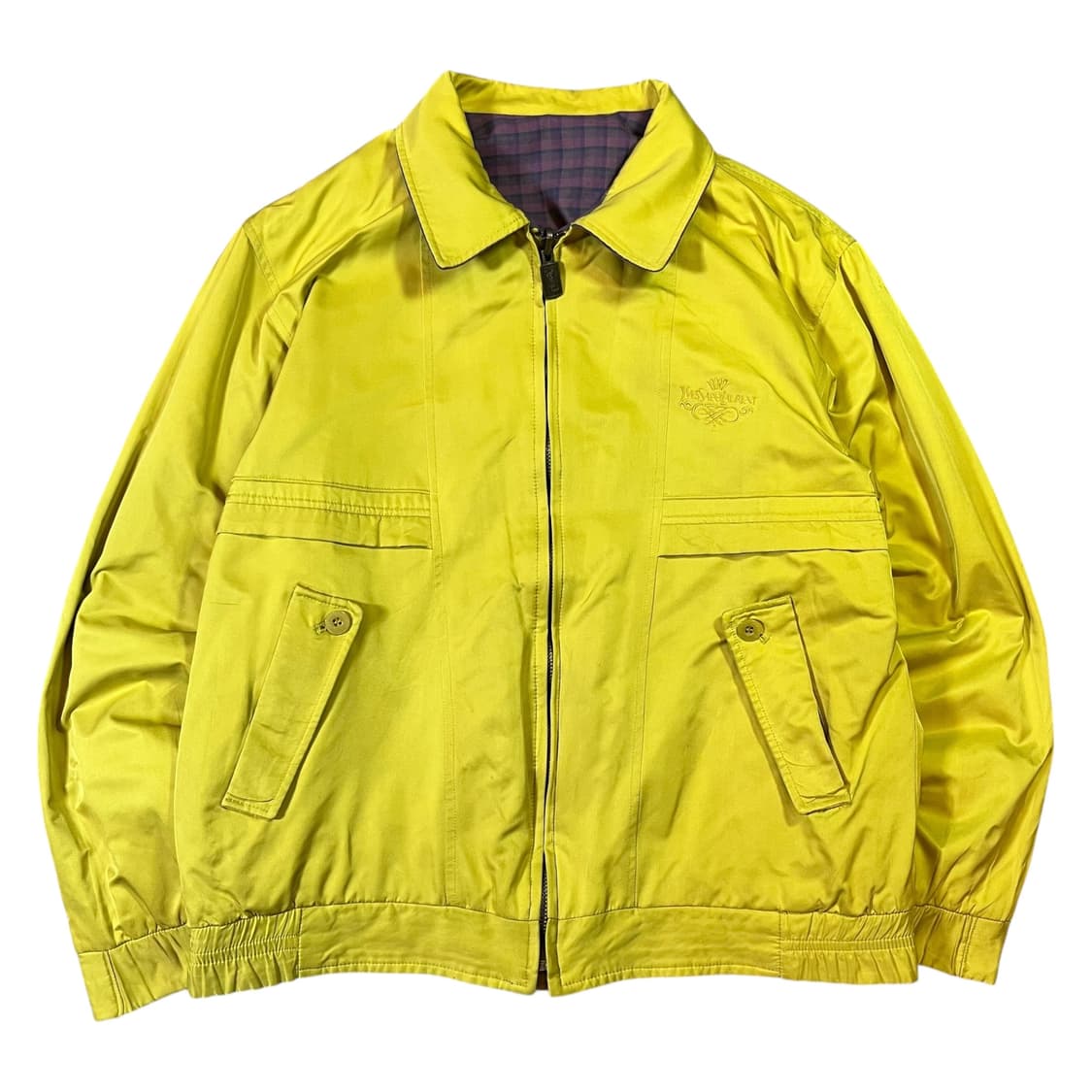 Y.S.L 입생로랑 리버시블 블루종 자켓 상품이미지2