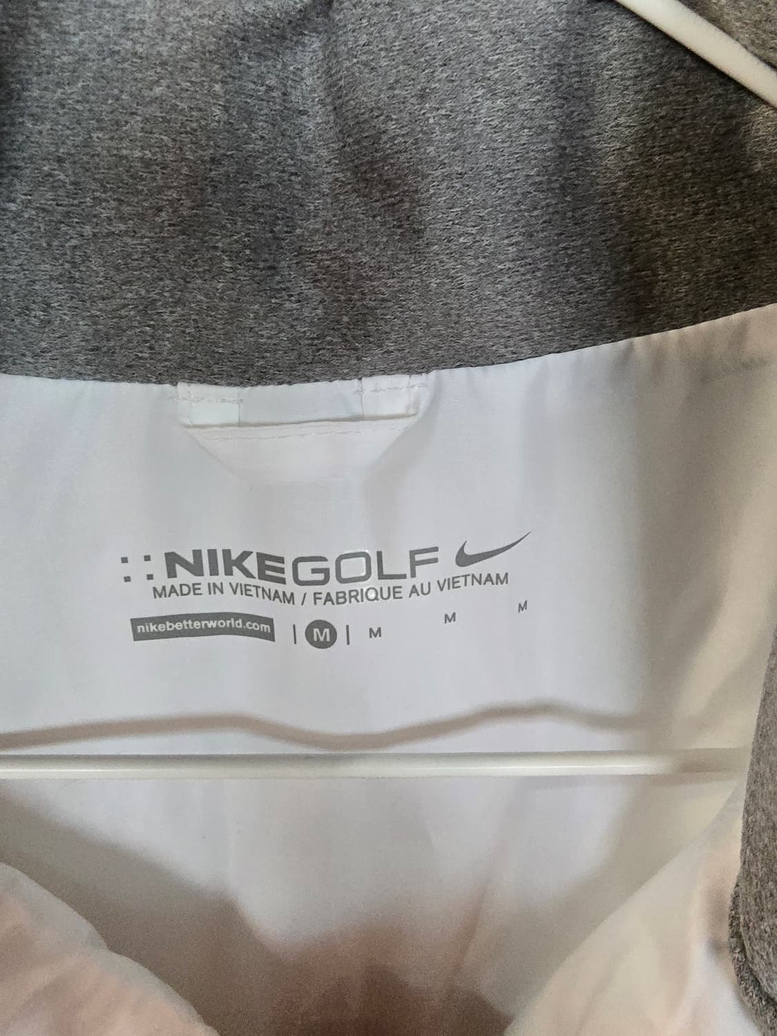 나이키 골프 화이트 경량패딩 자켓 상품이미지5