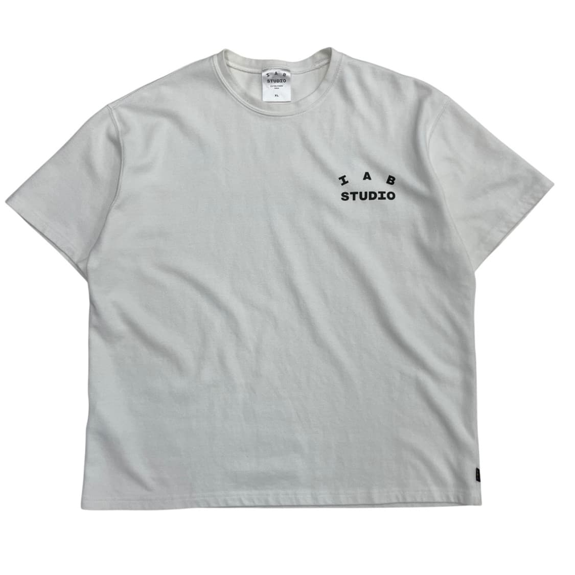 아이앱스튜디오 로고 화이트 반팔 XL 상품이미지3