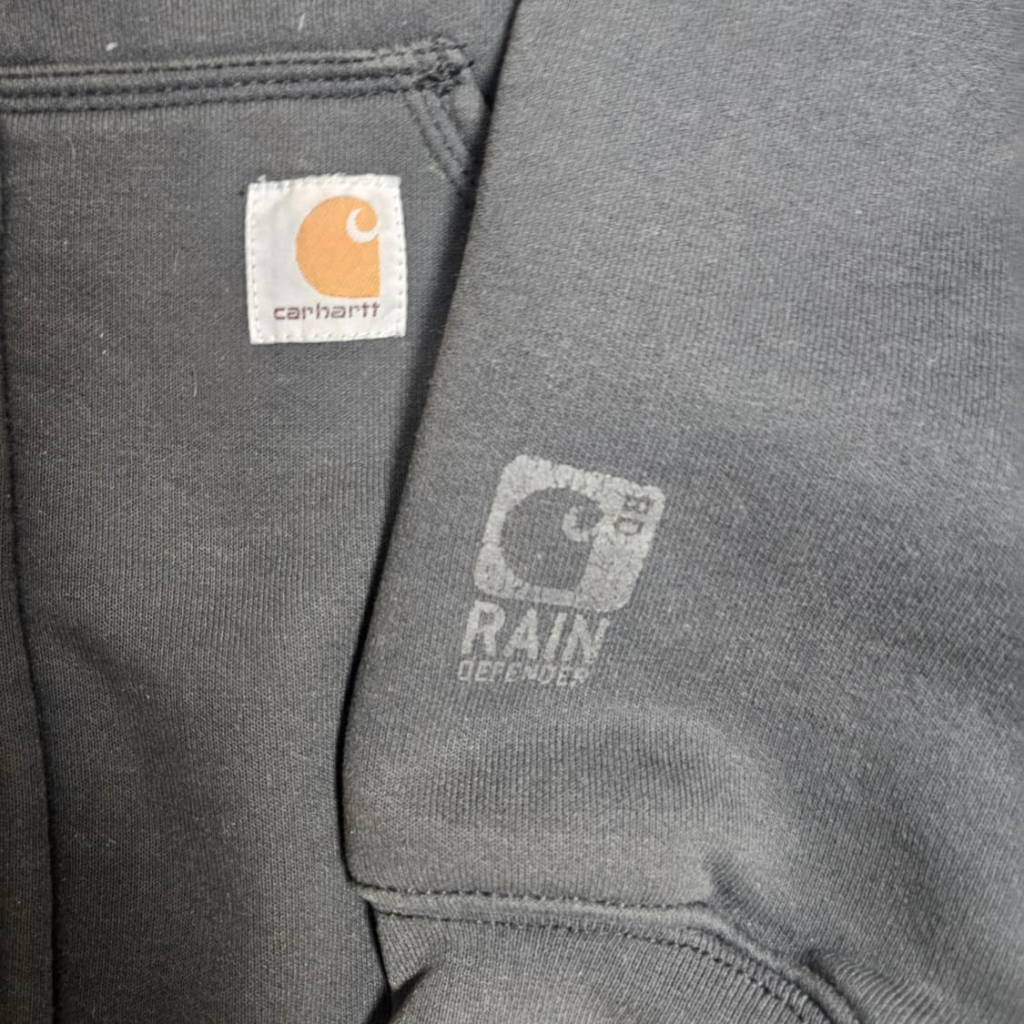 칼하트 써멀 레인디펜더 후드집업 m 상품이미지3