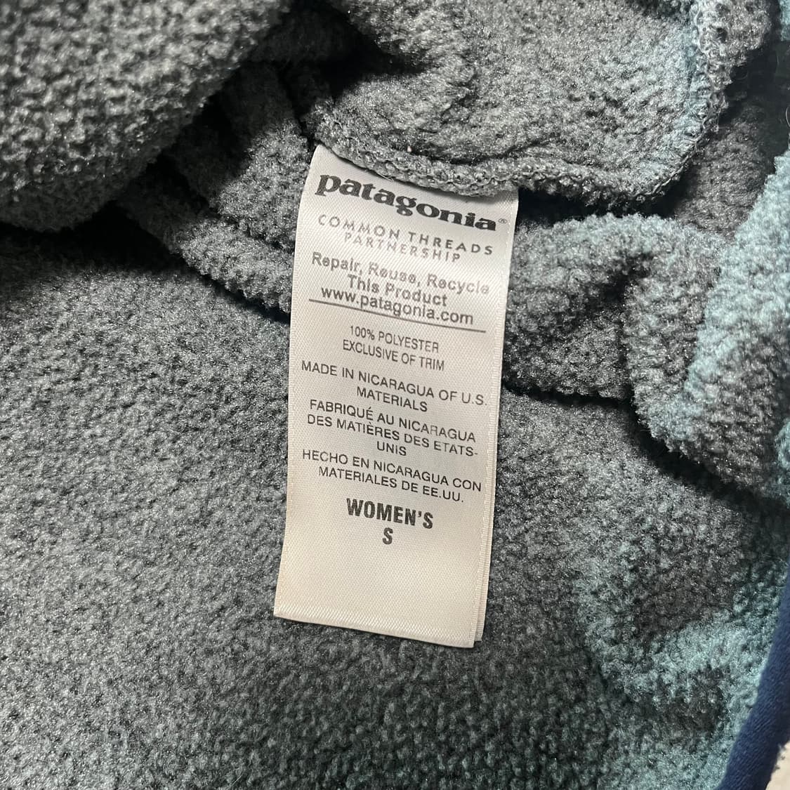 (W) 파타고니아 신칠라 니켈 네이비 상품이미지4