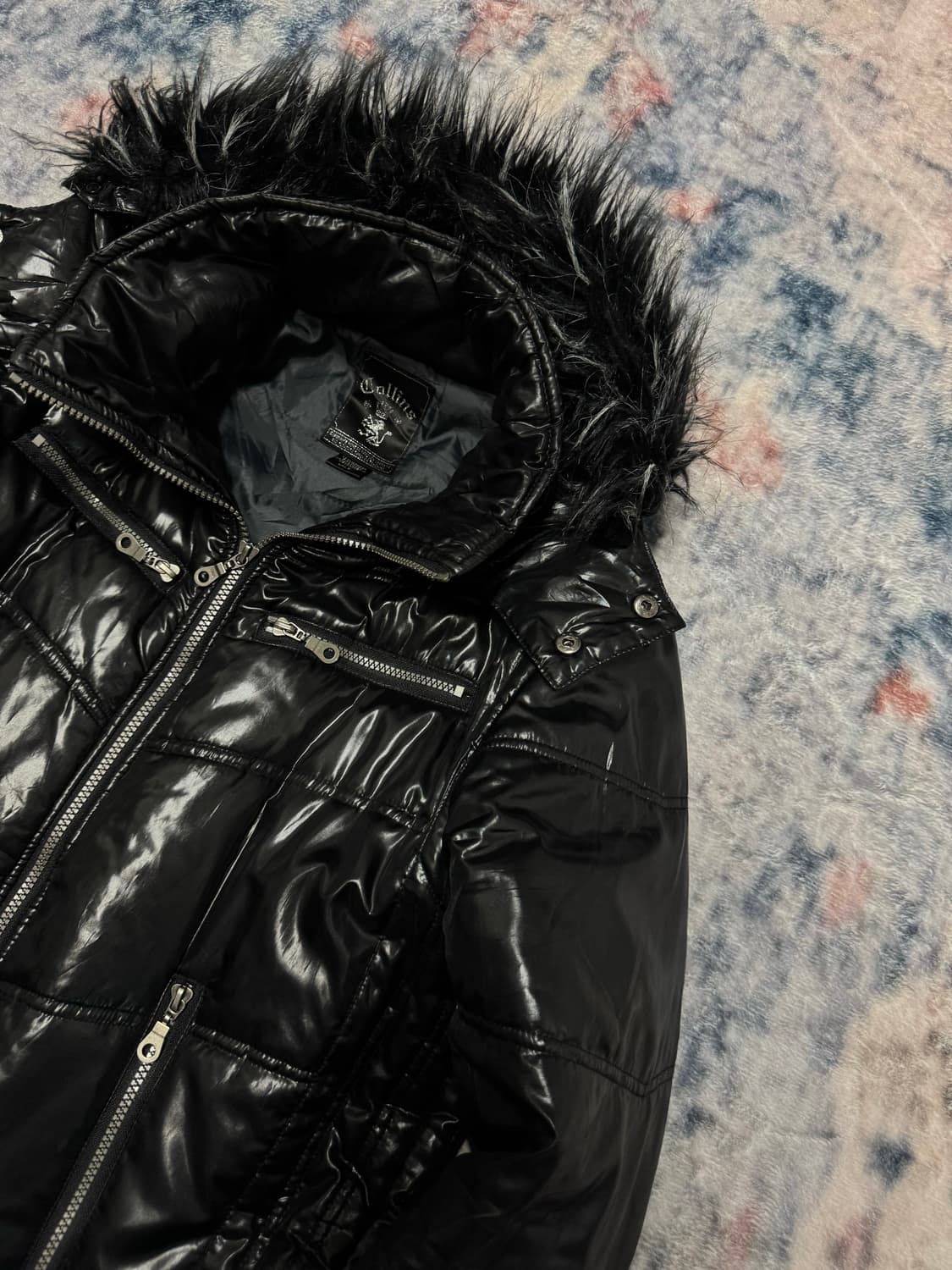 Gallins 00s vkei fur down jacket 상품이미지4