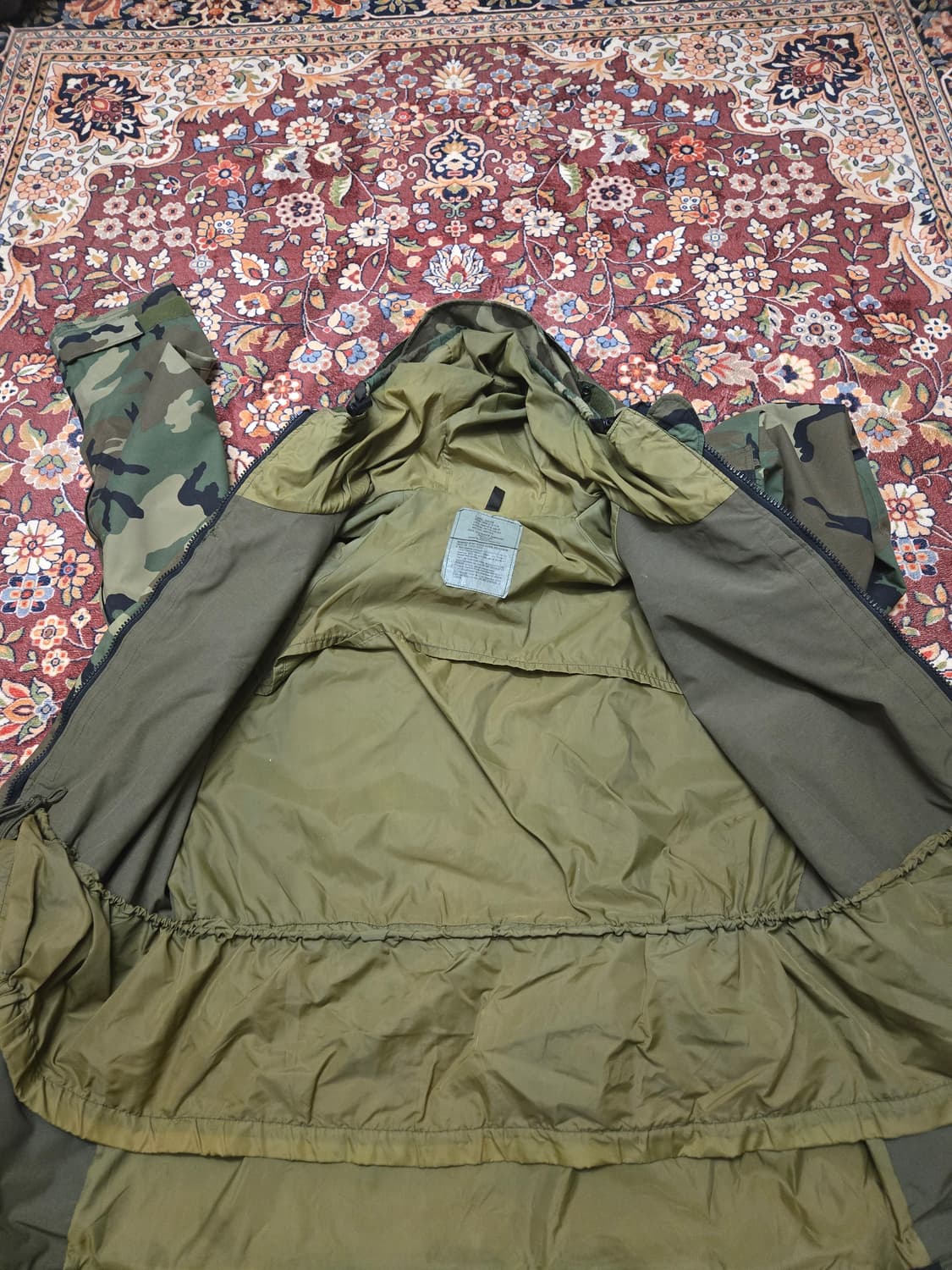 미군 오리지널 ECWCS Gen1 고어텍스 파카 XL/R 상품이미지8