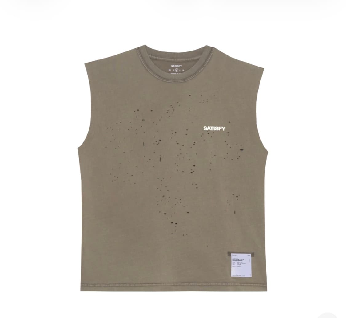 SATISFY 새티스파이 모스테크 티셔츠 에이지드 팔콘 XL (새상품) 상품이미지1