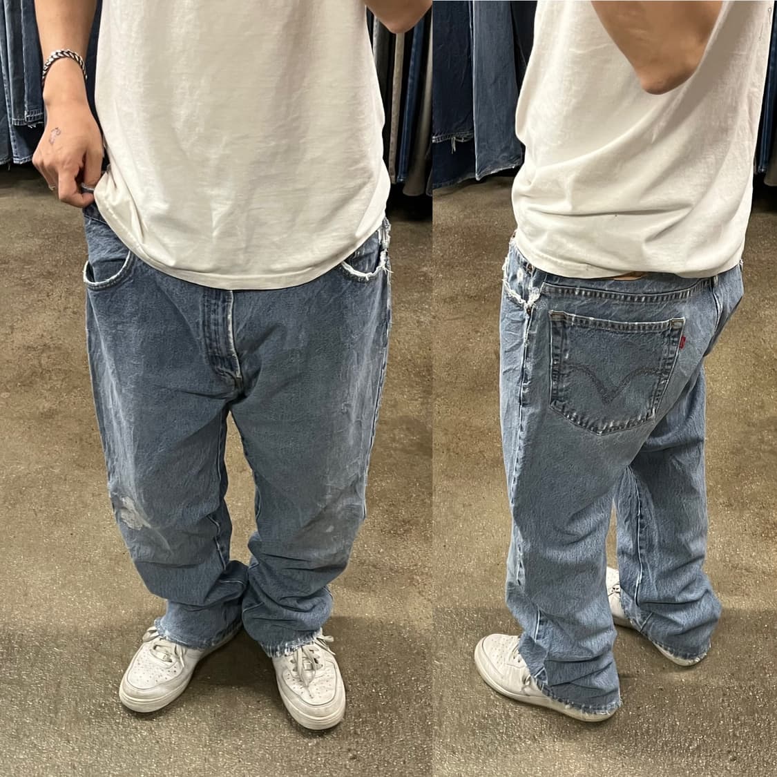 00s Levis517 데님 팬츠 (39“) 상품이미지7