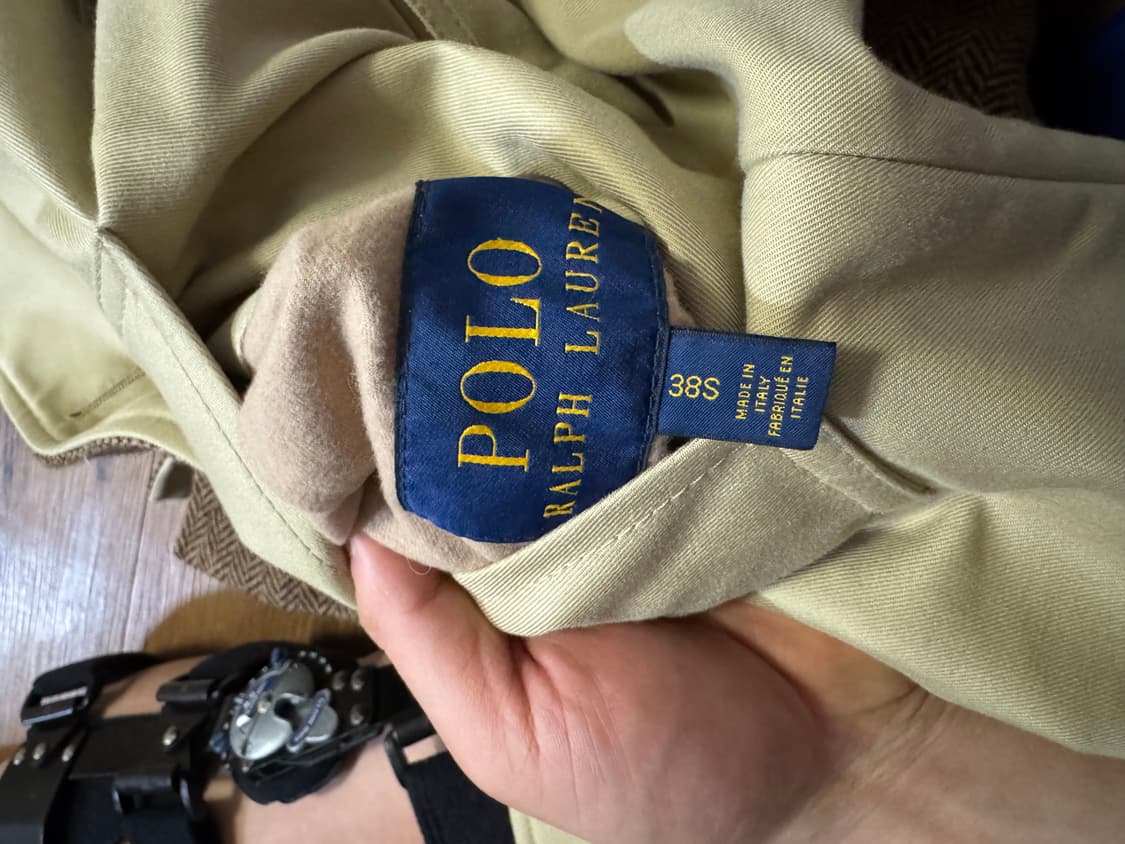 폴로 랄프로렌 발마칸 리버서블 코트 38 상품이미지4