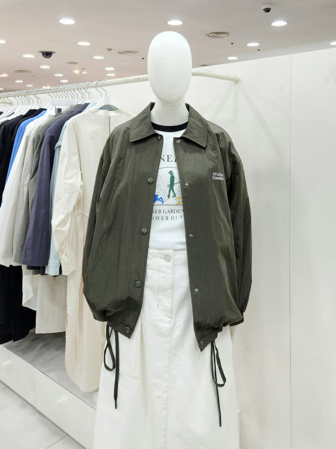 톰보이 오버핏 블루종 상품이미지8