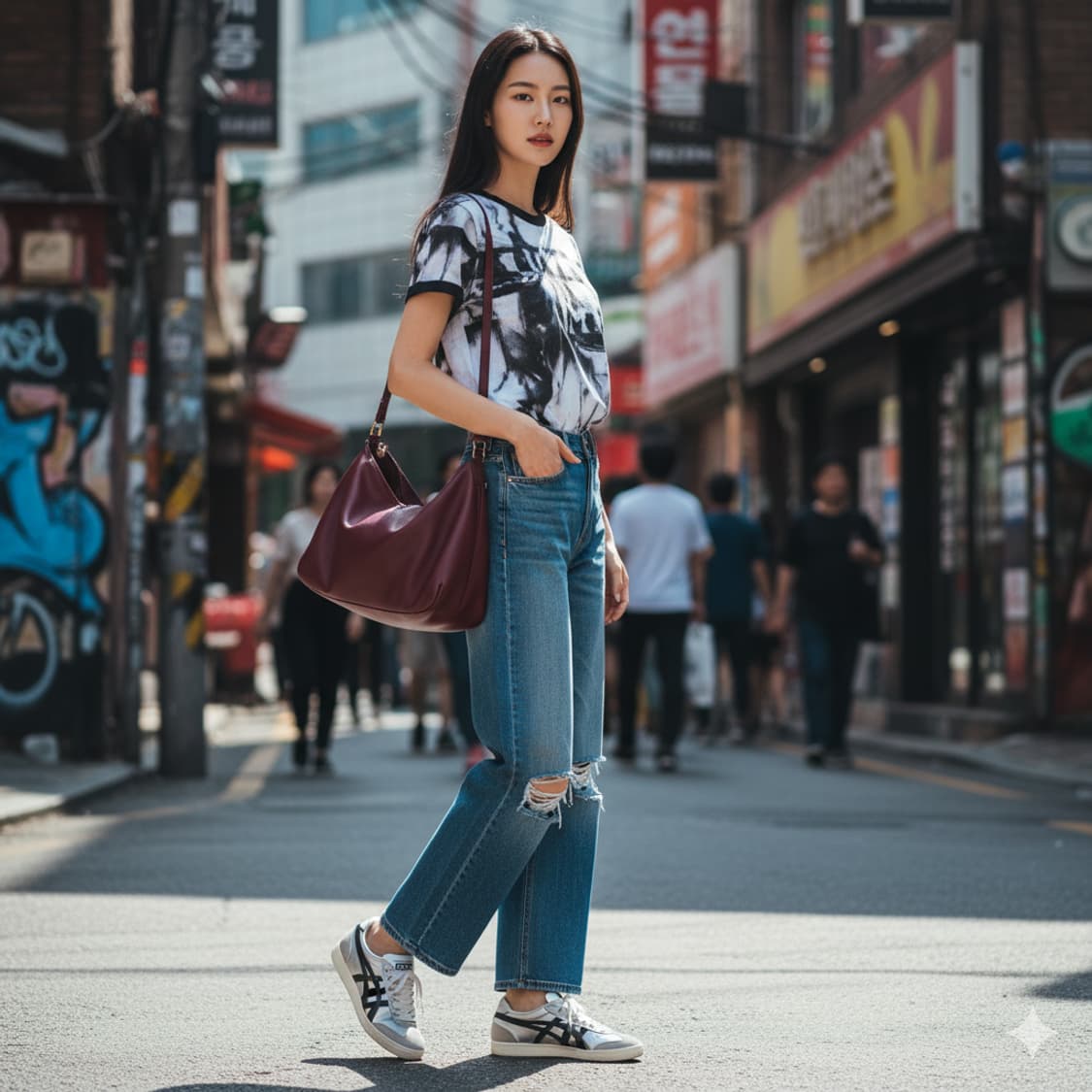 오니츠카타이거 파브레 BL-S 실버 D250K 240mm 상품이미지2