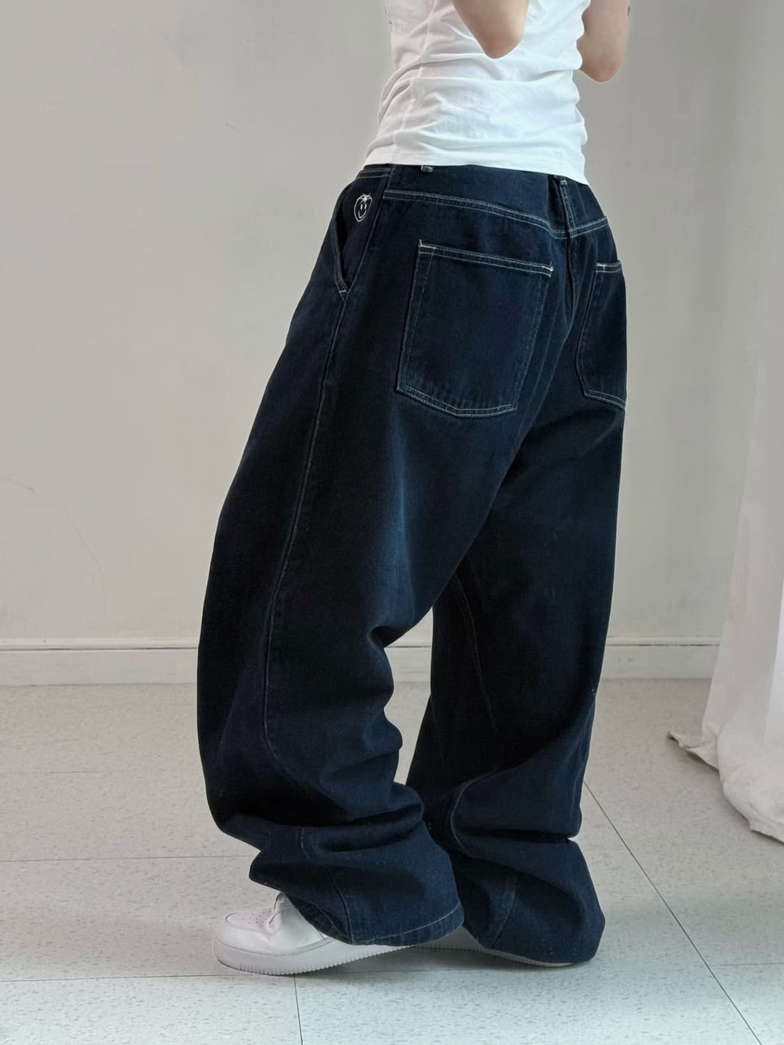 위캔더스 와이드 데님팬츠 상품이미지3