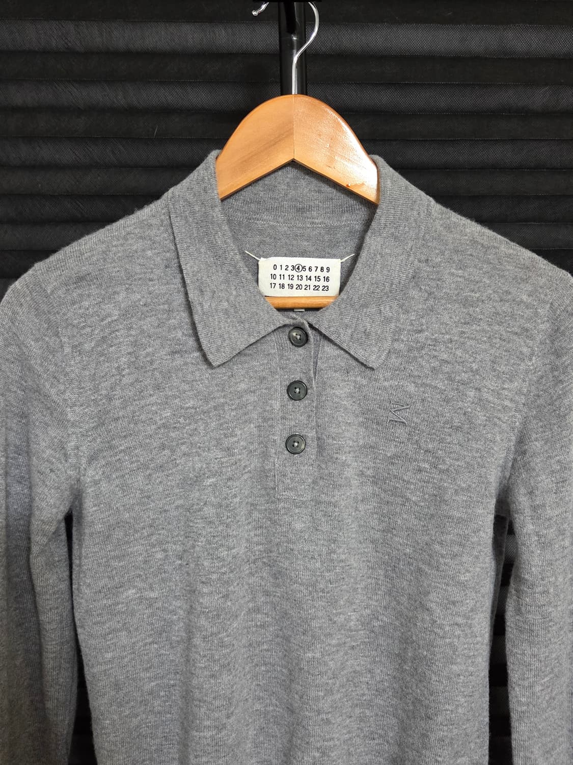 (정품) [메종 마르지엘라] 4 엘보 패치 폴로 니트 | 00130 상품이미지2