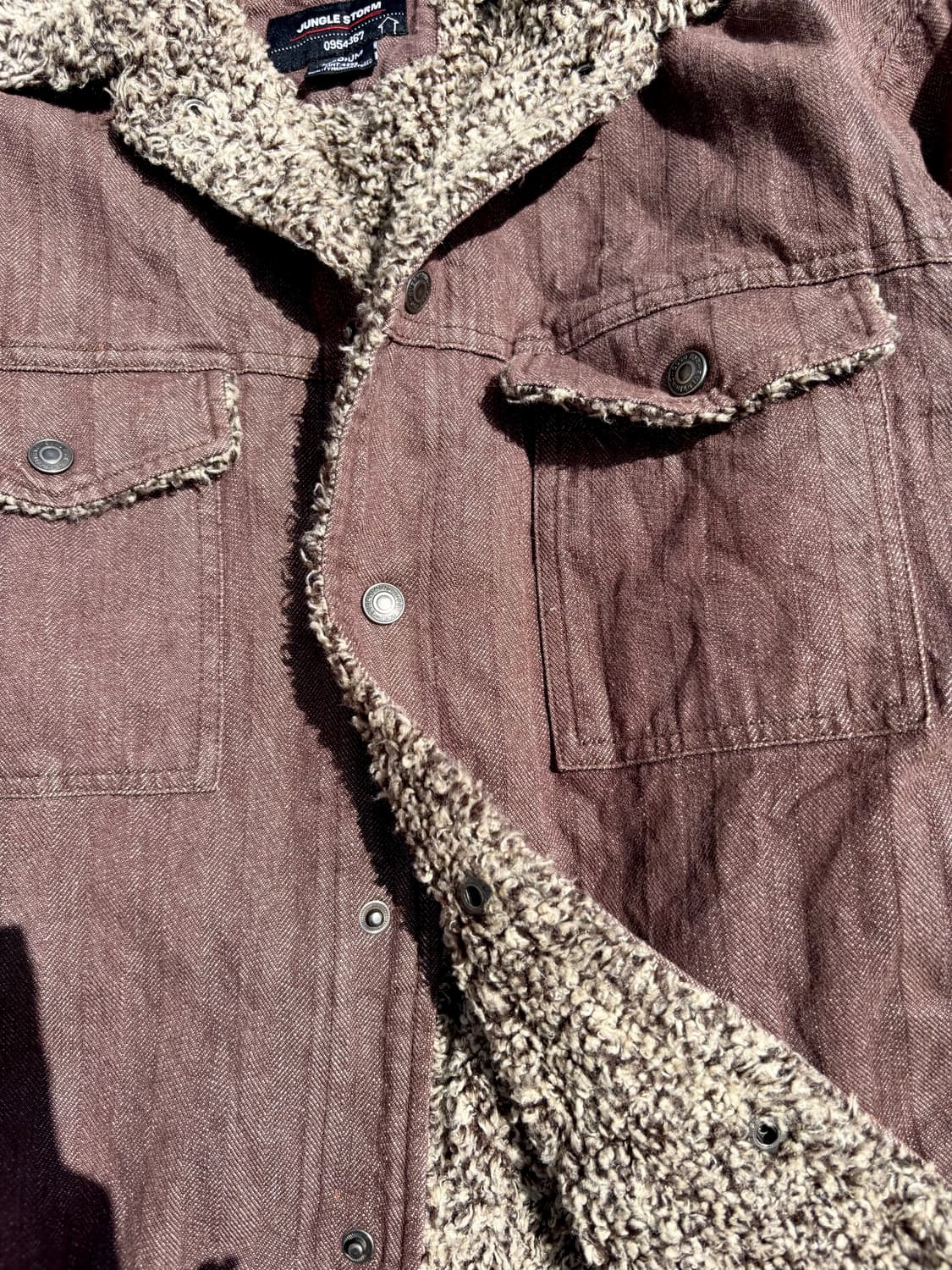 “Jungle Storm” Y2K Mood Fur Detail Jacke 상품이미지5