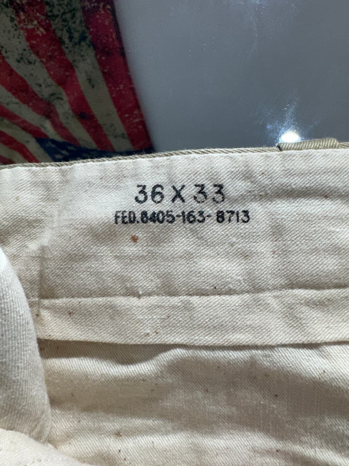 50s US Army 미군 오피서 치노팬츠 상품이미지6