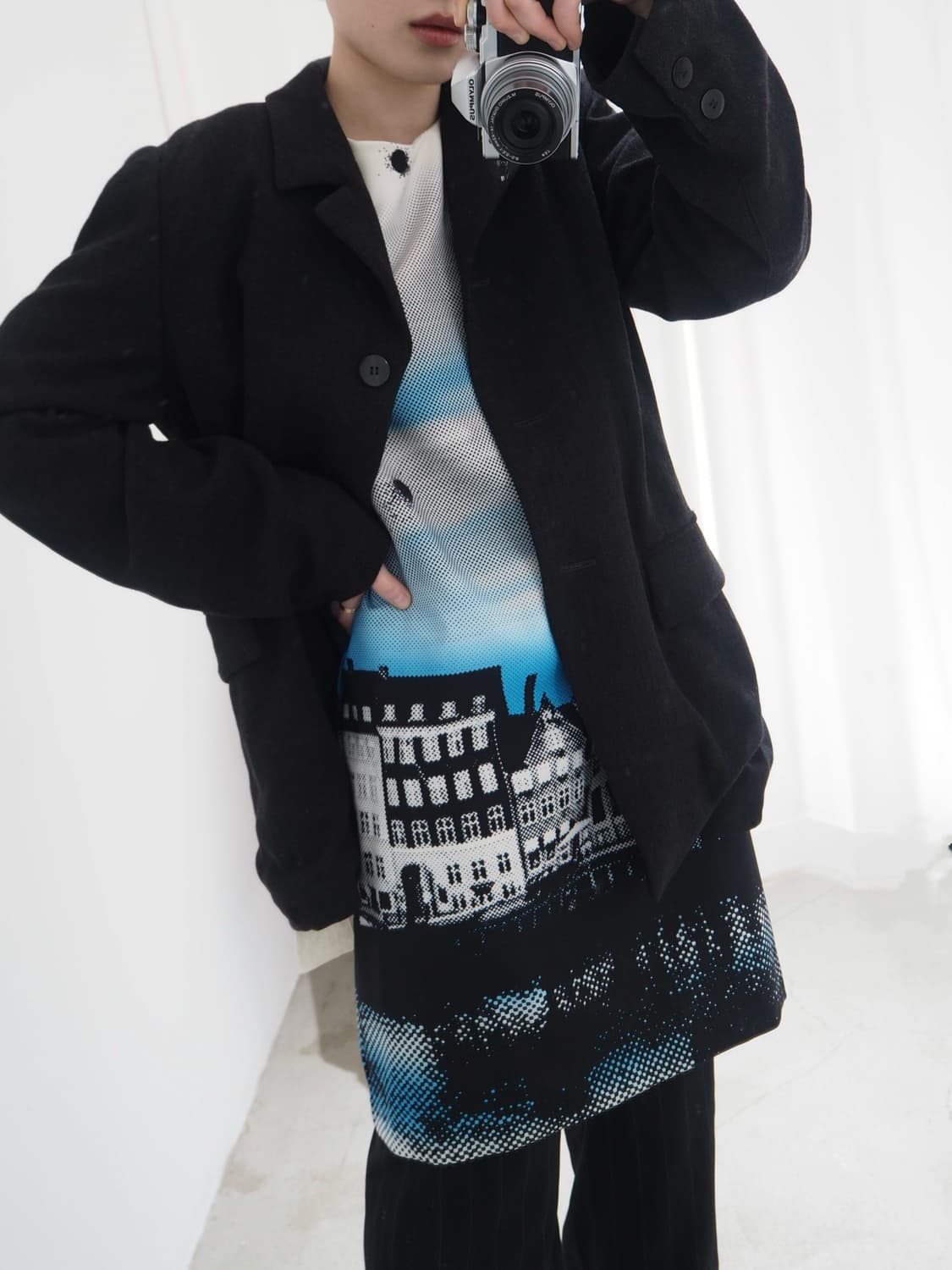 CORDIER 3button jacket  상품이미지1