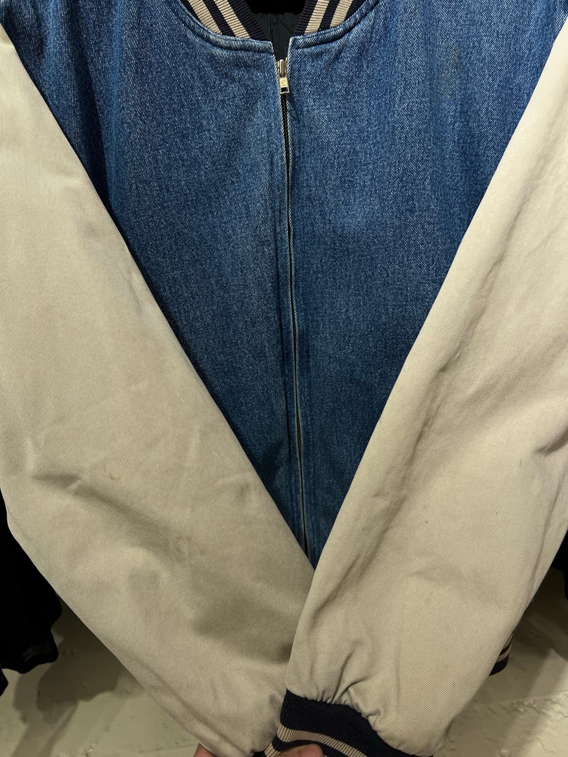 90-00s Dickies 디키즈 데님 바시티 자켓 상품이미지5