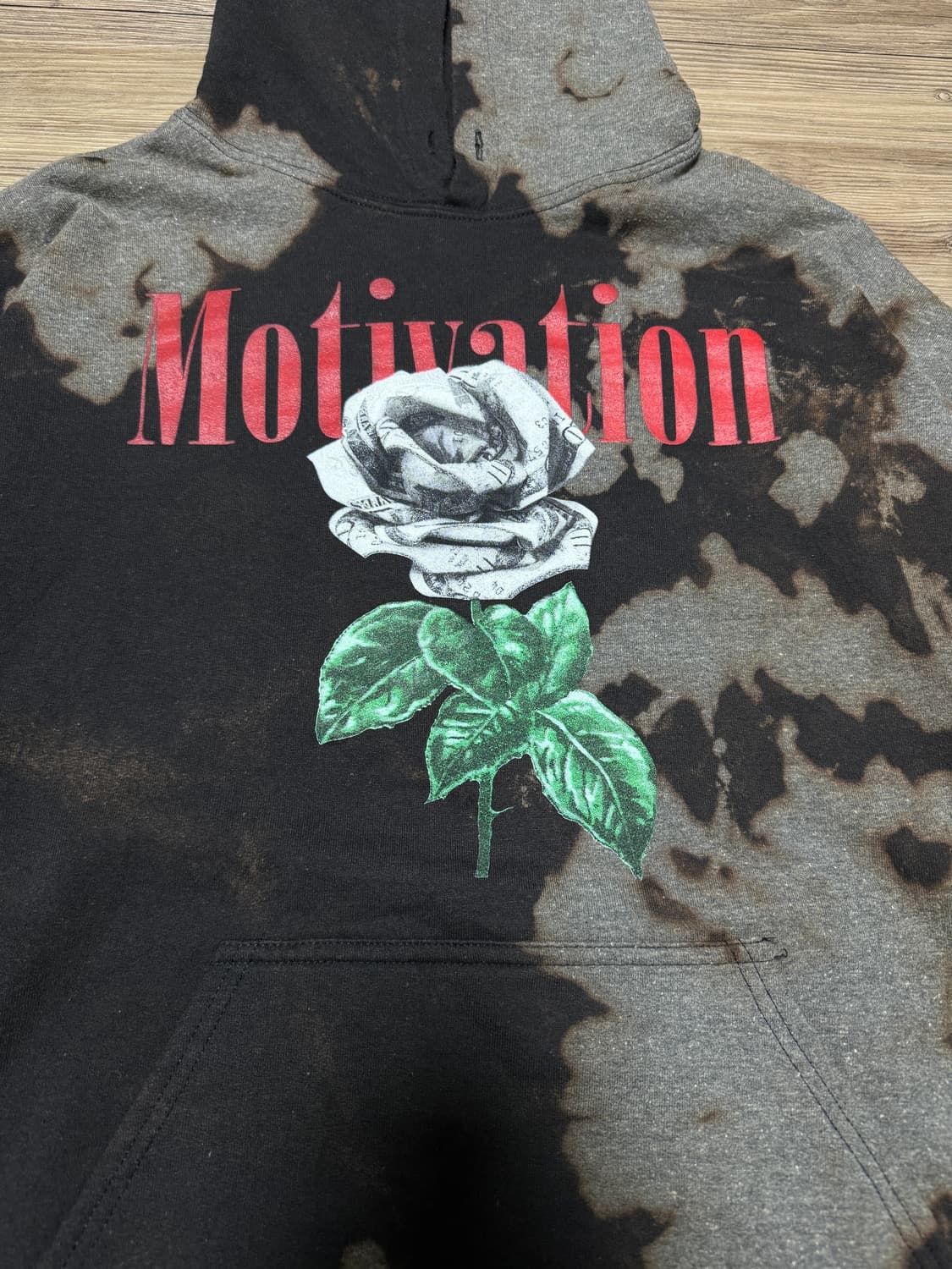 빈티지 타이다이 프린팅 후드티 상품이미지3