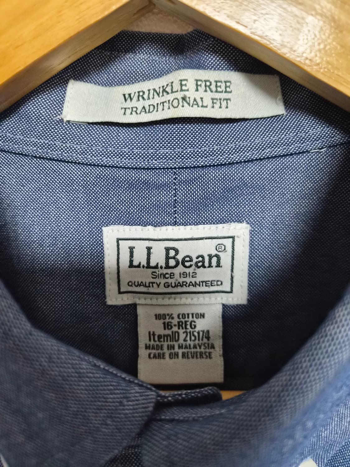 엘엘빈LLBEAN 코튼 반팔 셔츠 L - S369 상품이미지4